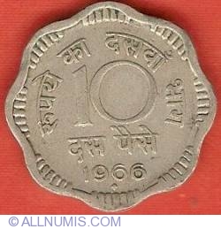Image #2 of 10 Paise 1966 (B)