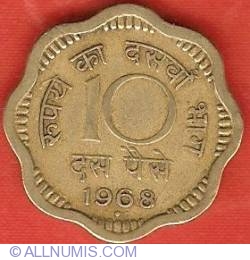 Image #2 of 10 Paise 1968 (B)
