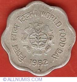 10 Paise 1982 (H) - World Food Day