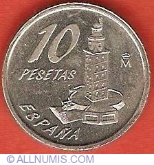 Image #1 of 10 Pesetas 1996