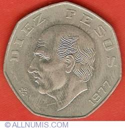 Image #2 of 10 Pesos 1977