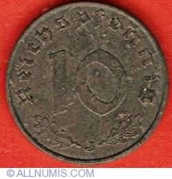 10 Reichspfennig 1942 J