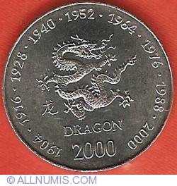 10 Shillings 2000 - Year of the Dragon