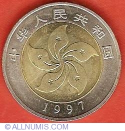 10 Yuan 1997 - Hong Kong Constitution