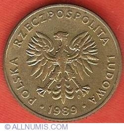 10 Zlotych 1989