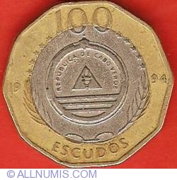 Image #1 of 100 Escudos 1994