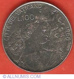 Image #2 of 100 Lire 1966 (IV)