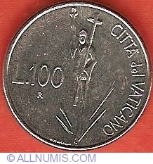 Image #2 of 100 Lire 1991