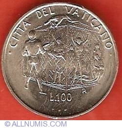 Image #2 of 100 Lire 1995 (XVII)