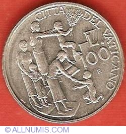 Image #2 of 100 Lire 1996 (XVIII)