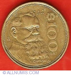 Image #2 of 100 Pesos 1987
