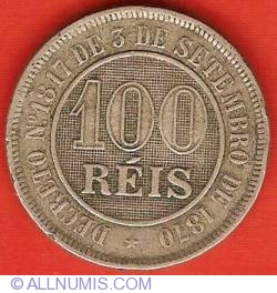 Image #2 of 100 Reis 1888