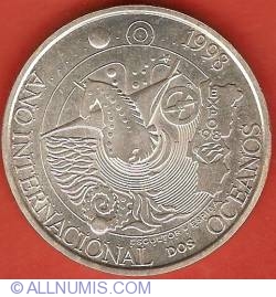 Image #2 of 1000 Escudos 1998 - International Year of the Oceans