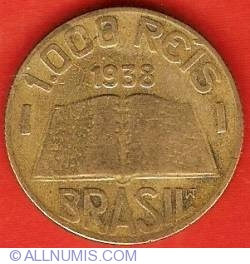Image #1 of 1000 Reis 1938