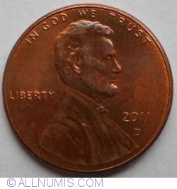 Image #1 of 1 Cent 2011 D