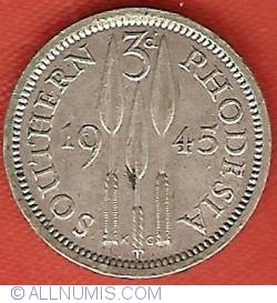 3 Pence 1945