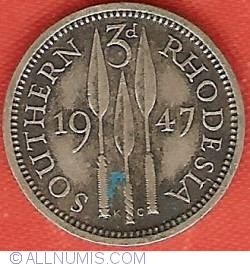 3 Pence 1947