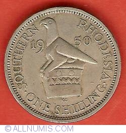 Image #2 of 1 Shilling 1950