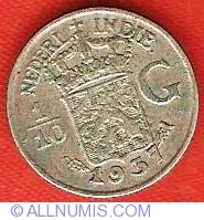 Image #2 of 1/10 Gulden 1937