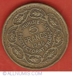 Image #2 of 5 Francs 1946 (ah1365)