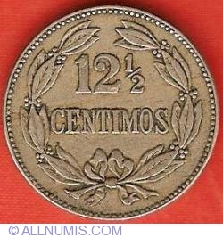 Image #2 of 12-1/2 Centimos 1945