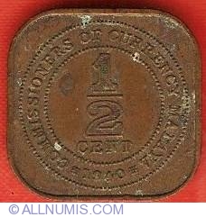 Image #2 of 1/2 Cent 1940