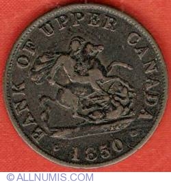 Half Penny 1850 - Bank Token