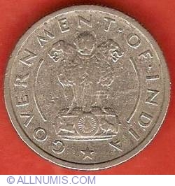 Image #1 of 1/2 Rupee 1954 (C)