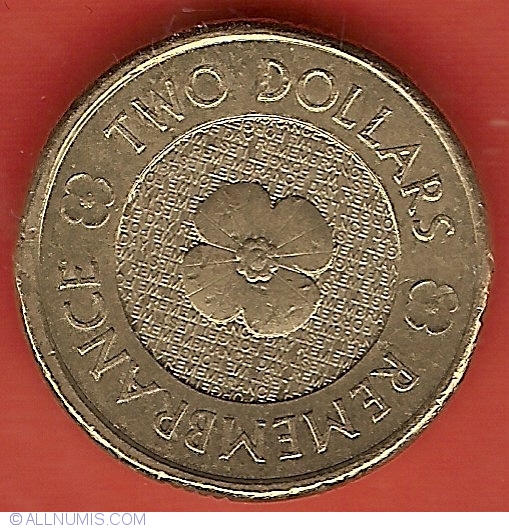 Coins: World Australia & Oceania 2012 Australian $2 Remembrance Gold