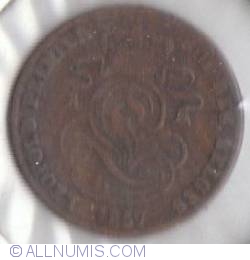 Image #1 of 2 Centimes 1857