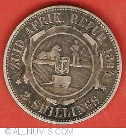 Image #2 of 2 Shillings 1894