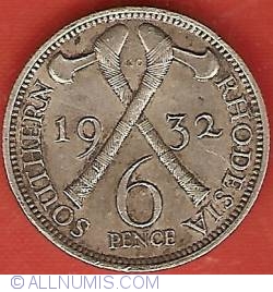 6 Pence 1932