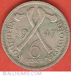 Image #2 of 6 Pence 1947