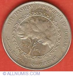 1/4 Dinar 1970 (AH1390)