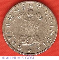 Image #1 of 1/4 Rupee 1955 (B)