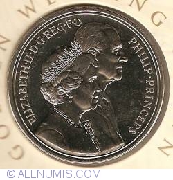 5 Pounds 1997 - Aniversarea nuntii de aur a Reginei Elizabeta a II-a si a Printului Philip