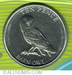 10 Pence 2022 - Barn Owl