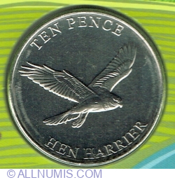 10 Pence 2022 - Hen Harrier