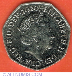 Image #1 of 50 Pence 2020