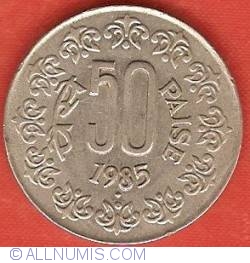 Image #2 of 50 Paise 1985 (B)