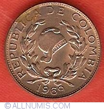 Image #1 of 1 Centavo 1969 - medal rotation