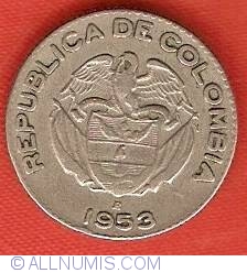 10 Centavos 1953 B