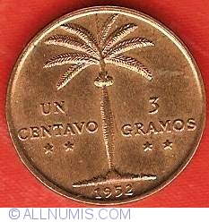 Image #2 of 1 Centavo 1952