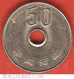Image #2 of 50 Yen 1989 (Year 1)