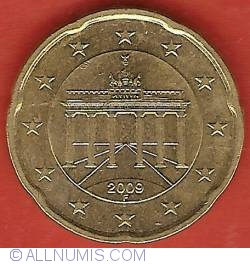 Image #2 of 20 Euro Cent 2009 F