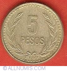 Image #2 of 5 Pesos 1989
