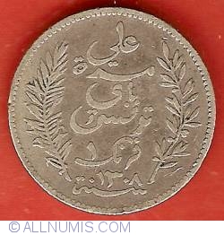 Image #1 of 1 Franc 1891 (AH1308)
