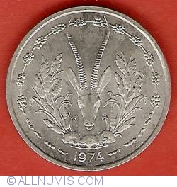 Image #2 of 1 Franc 1974