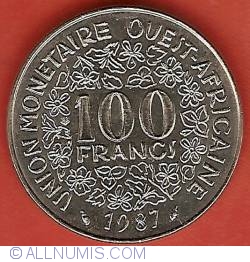 100 Francs 1987