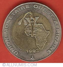 Image #1 of 250 Francs 1993